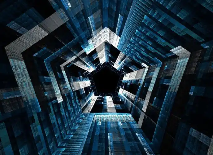 cmyk 式样:要有空间感,有时空交错的感觉,类似时空隧道/时空门已