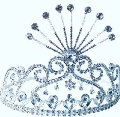 双子公主华美皇冠(图)