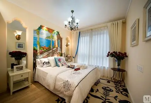 9万135㎡中式三房装修地中海风格下的设计风格