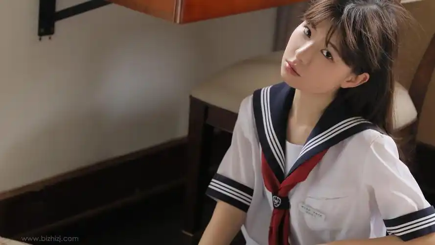 学生妹jk制服写真-美女壁纸 - 壁纸家