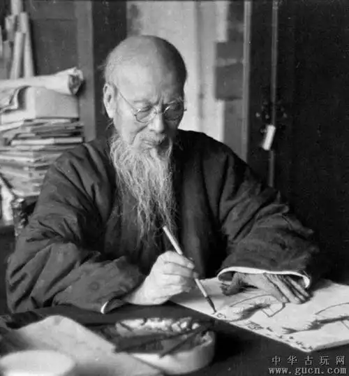 齐白石-珍贵照片(1948)