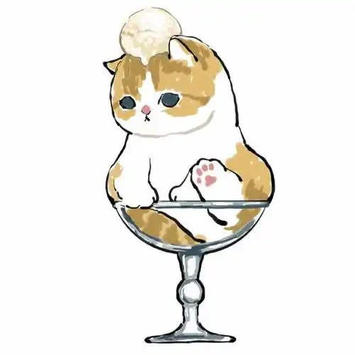 一组超可爱的小猫咪插画分享!