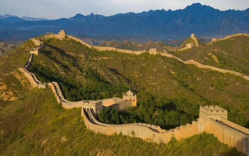 俯视金山岭长城,高清图片,电脑桌面-壁纸族