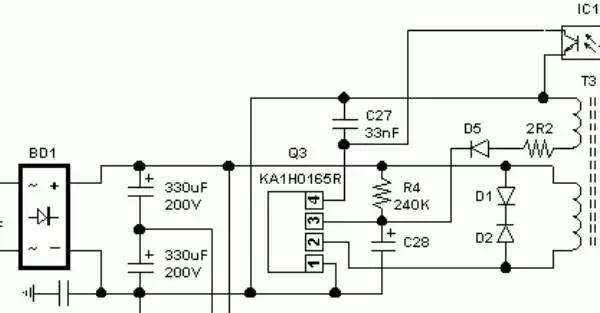 帮忙看下这个电路图无待机电压