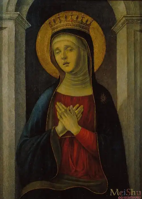 【印刷级】yh(4511720)油画图片宗教圣母人物-55m-3731x5222