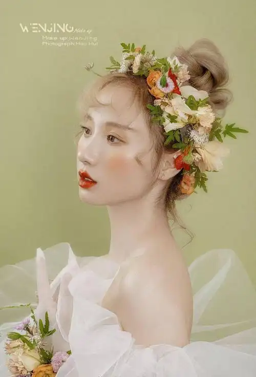 2022最新仙美森系新娘造型来一波