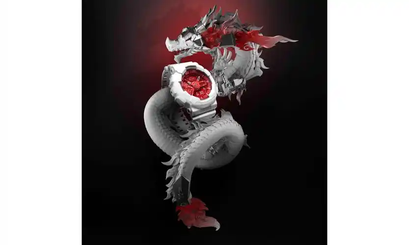 将「上古三神龙」放进 g-shock 腕表里会怎样?