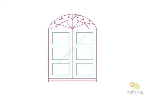 窗户简笔画简单又漂亮 窗户简笔画图片大全