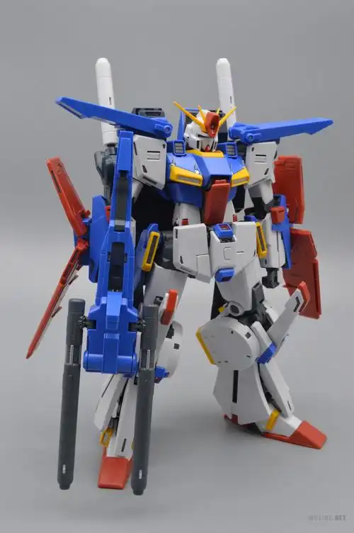 [模型网评测]万代-1/100 mg zz高达ka版(zz gundam ver.