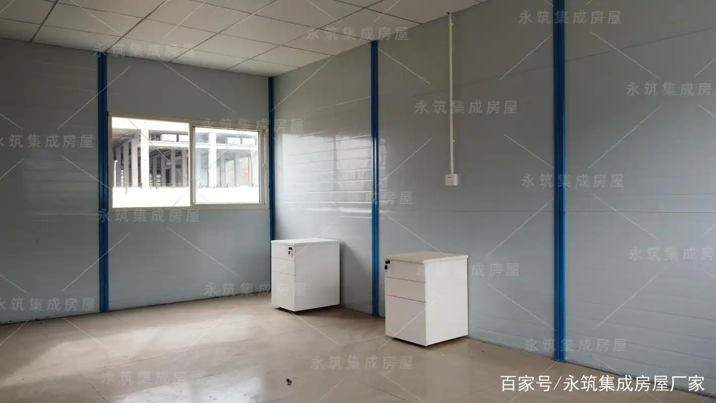 永筑助力市四建番禺南村新力盈豐中心住人活动板房项目