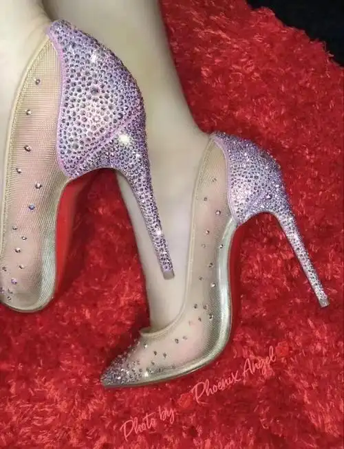 cl红底鞋水晶高定系列