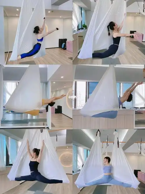 空中瑜伽拍照体式一级