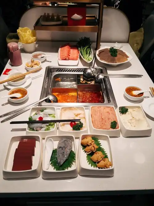 海底捞的四宫格锅底我喜欢