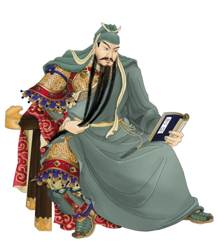 手绘 临摹作品关羽