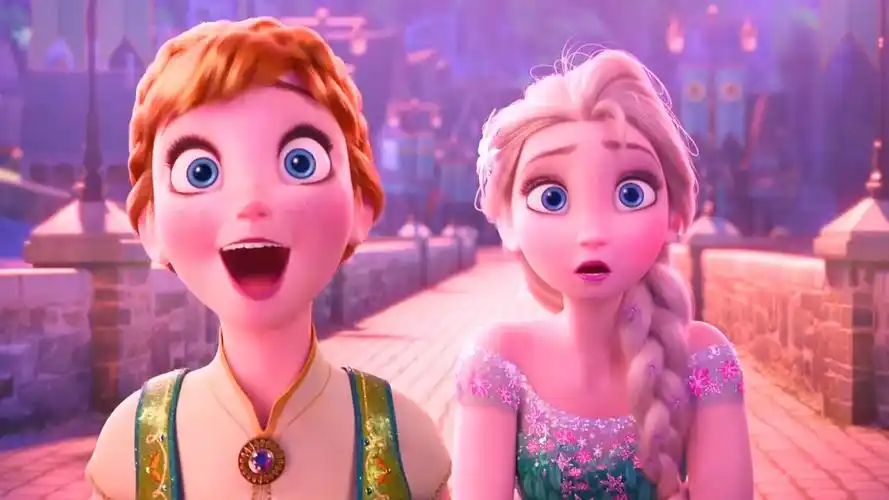 安娜公主的生日,姐姐艾莎送的礼物拿到手软《冰雪奇缘生日惊喜》