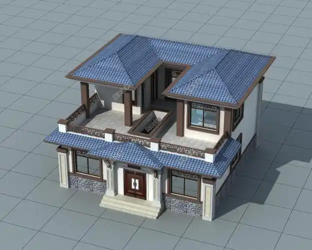 120平米左右农村小四合院设计,韵味十足,领略中式建筑的美_腾讯新闻