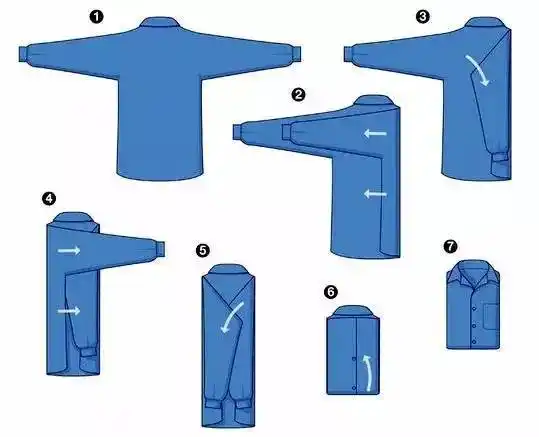 原来衣服应该这么叠,真后悔现在才知道!(假期必备技能树get√)