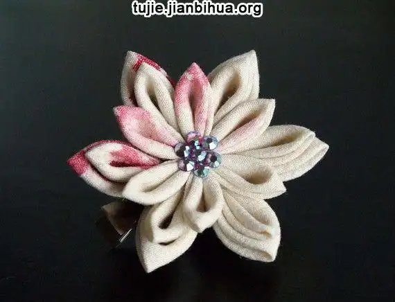 布艺头花制作图解第2页