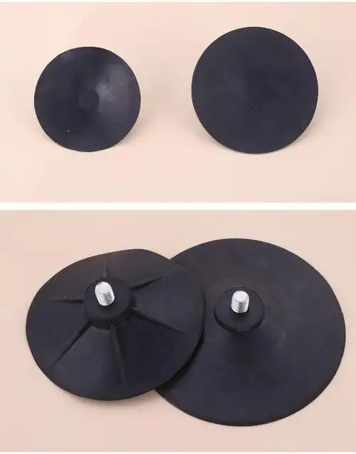 吸盘器儿童立式沙袋吸盘不倒翁吸盘沙袋专用底座橡胶吸盘 10厘米强力