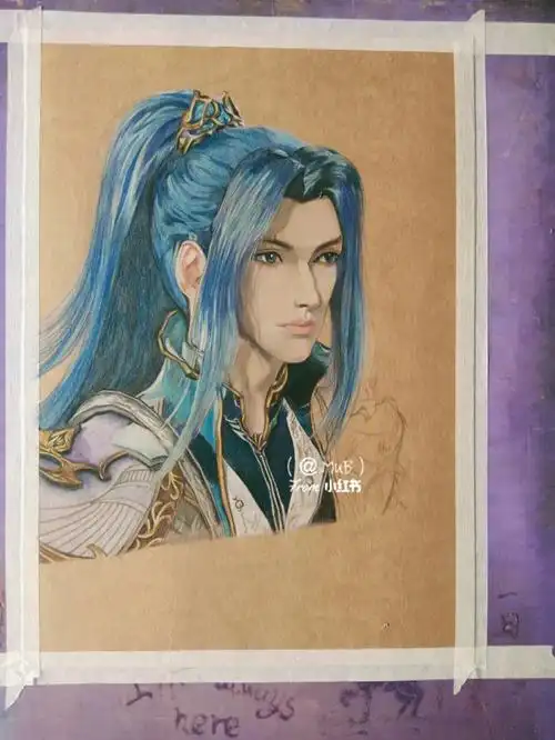 七夕节宅在家里看斗罗画唐三!#斗罗大陆  #唐三