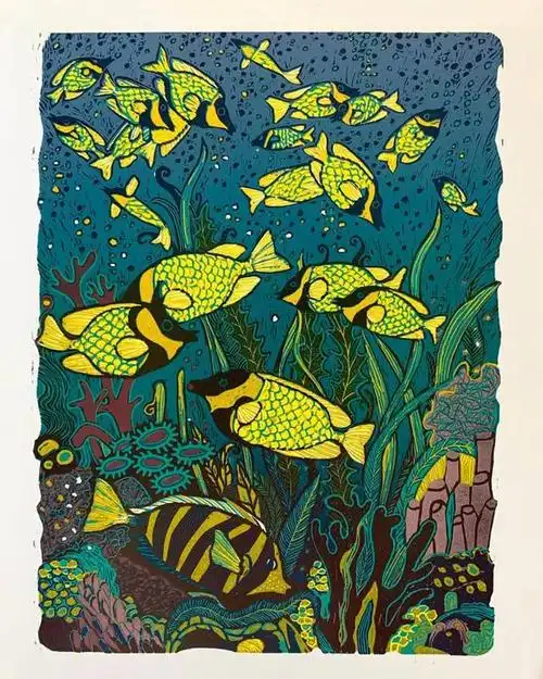 平面创意设计色彩装饰画 色彩创意