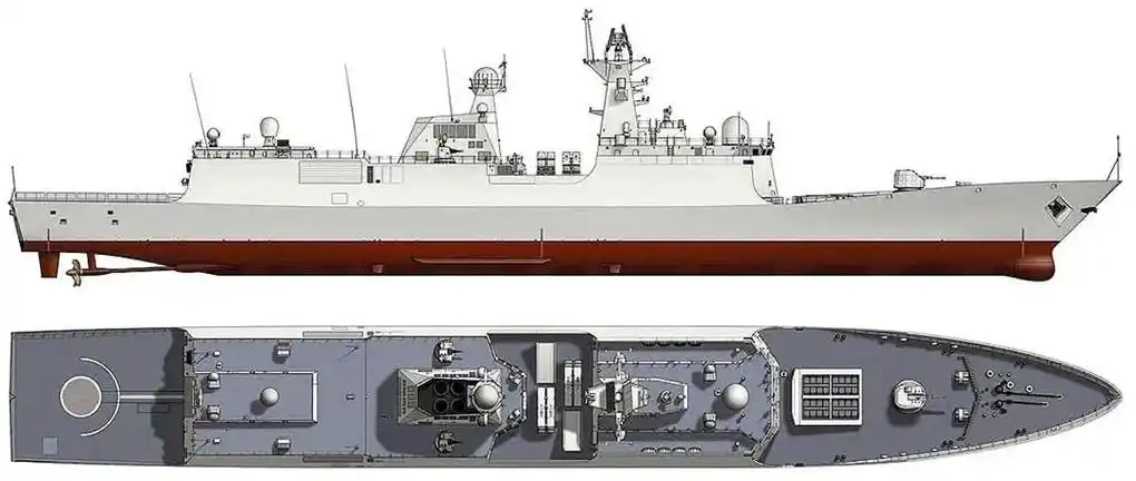 海军054导弹护卫舰赏析:054a,马鞍山号,黄山号(以上为前四图).