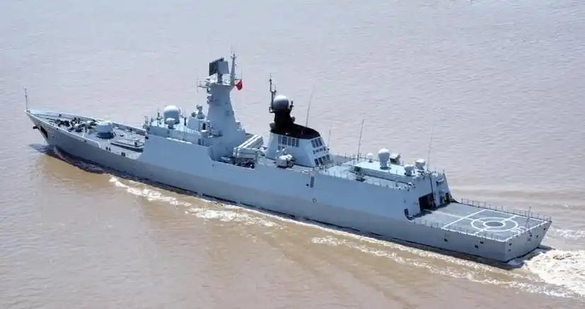 中国海军054b型导弹护卫舰下水成全球最先进战舰助力海上力量