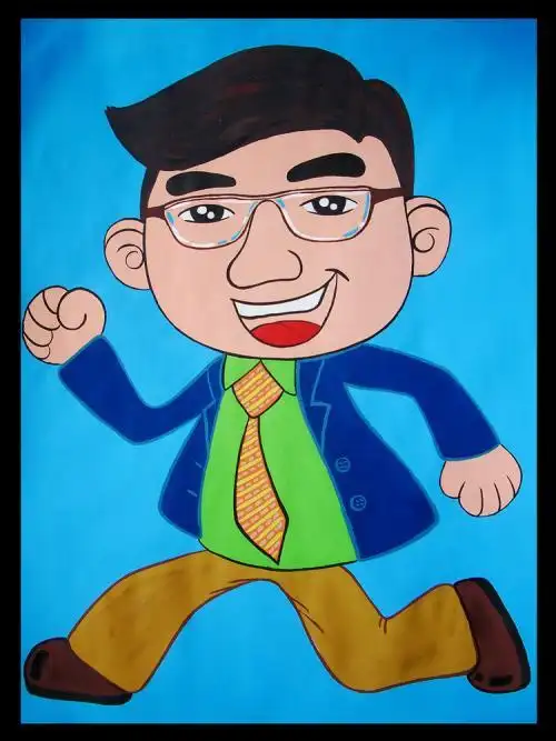 爸爸简笔画儿童画