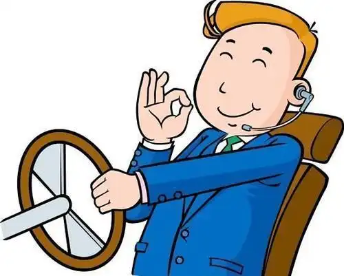 司机人物的简笔画