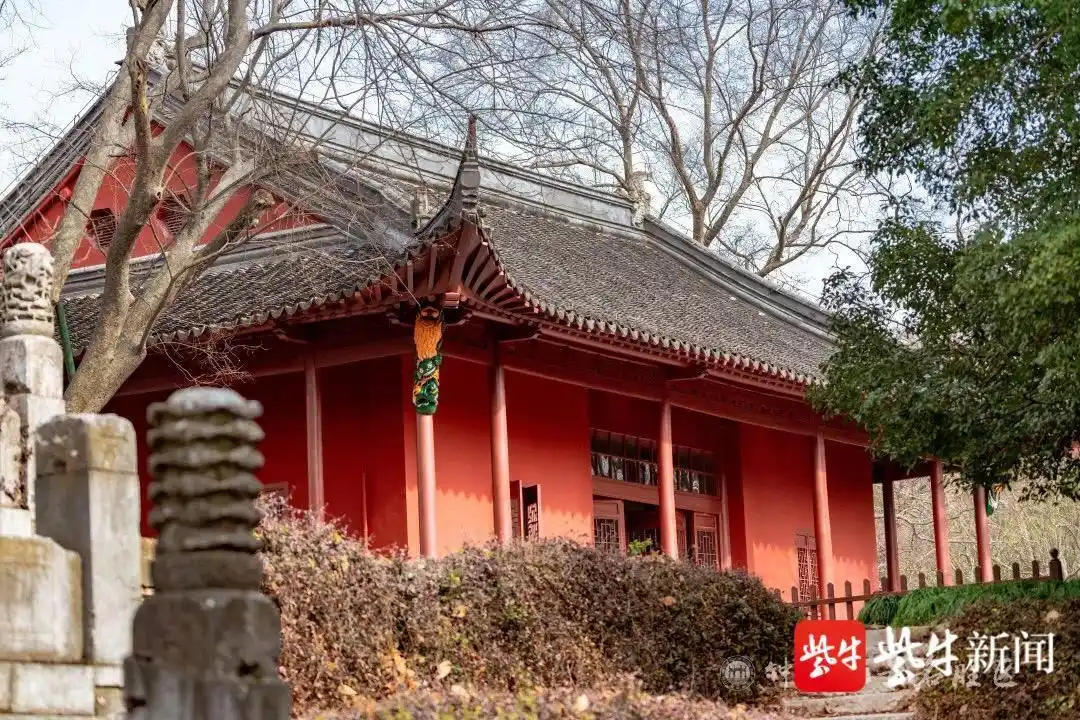 南京明孝陵享殿修缮后重新开放