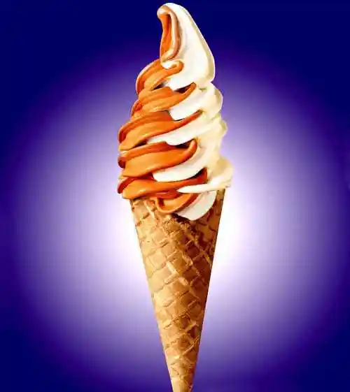 双拼脆筒冰淇淋