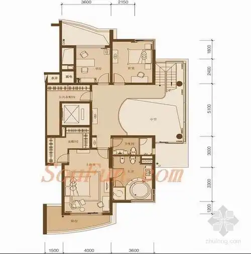 某地产金色海岸户型欣赏