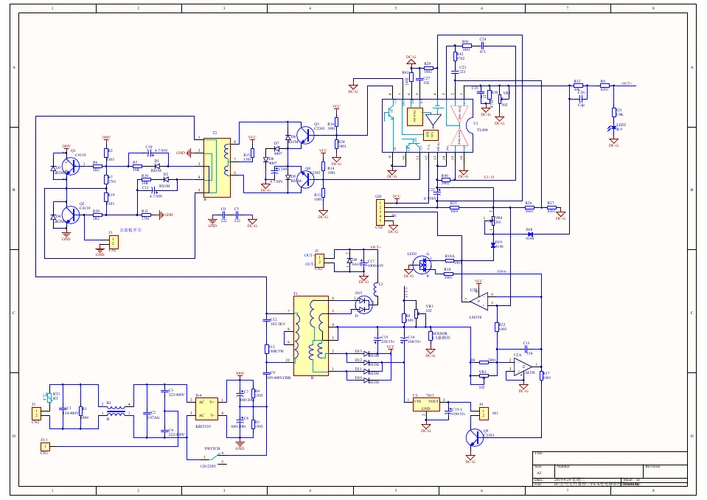 48v电动汽车充电器原理图