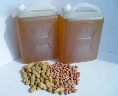 纯正花生油 农家自产自榨油 有机食用油