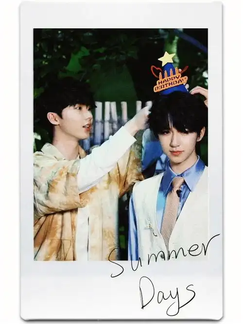 马嘉祺贺峻霖拍立得系列