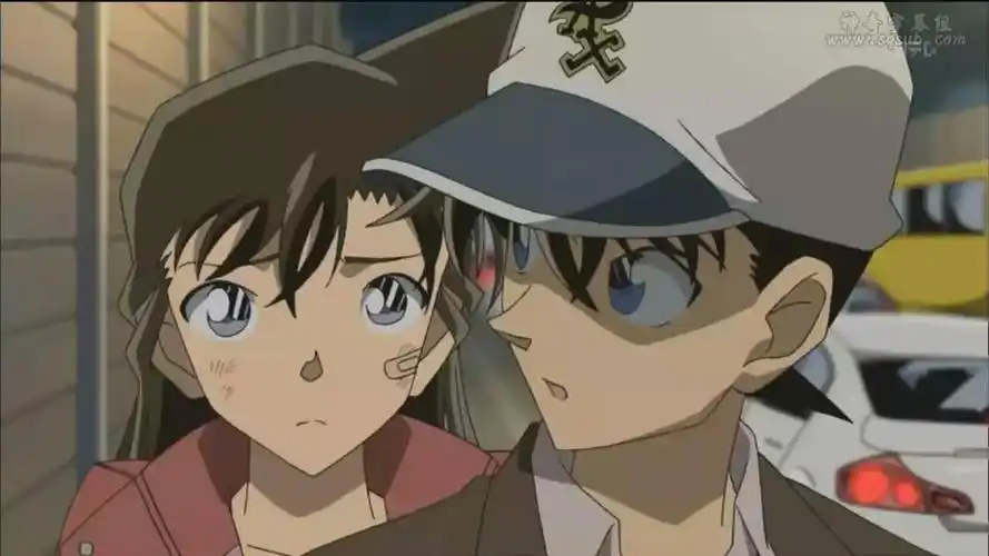 二次元,少年,唯美,壁纸,头像,新兰,工藤新一,毛利兰,情侣