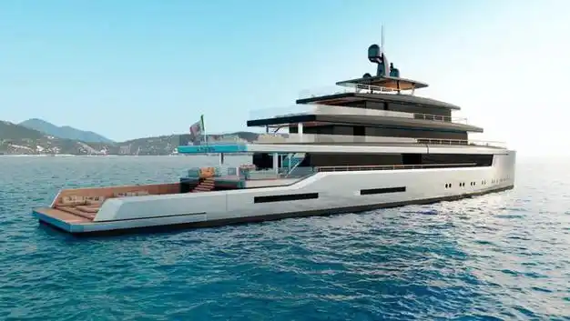 tankoa70米混合动力超级游艇|船尾|主甲板|tankoa_网易订阅