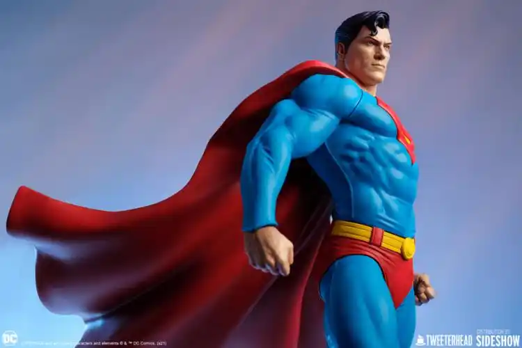 ex版四头雕配置tweeterhead超人雕像来了