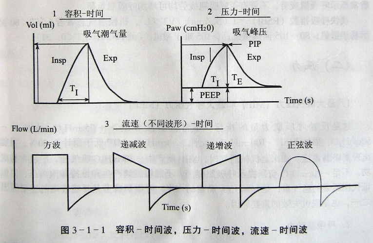 医药卫生 临床医学 呼吸功能监测 较详细地介绍呼吸机相关波形的意义
