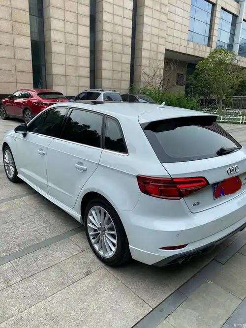老婆的白色奥迪a3两厢 -爱卡汽车网论坛