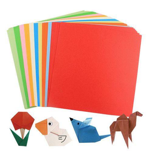 儿童彩色手工折纸 早教diy素材剪纸 幼儿园手工美劳彩色纸张材料