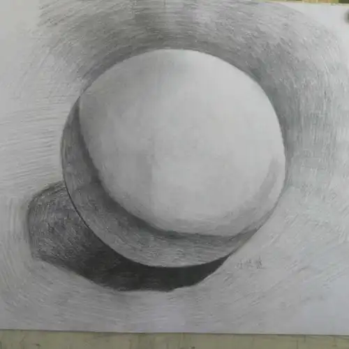 石膏球体素描 - 美篇