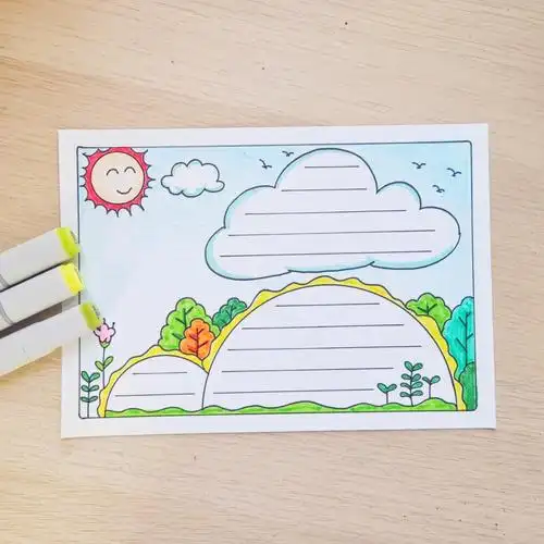 2022春季万能手抄报