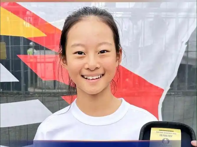 11岁的小孩姐郑好好,小学毕业后的暑假任务竟然是出征巴黎奥运会!