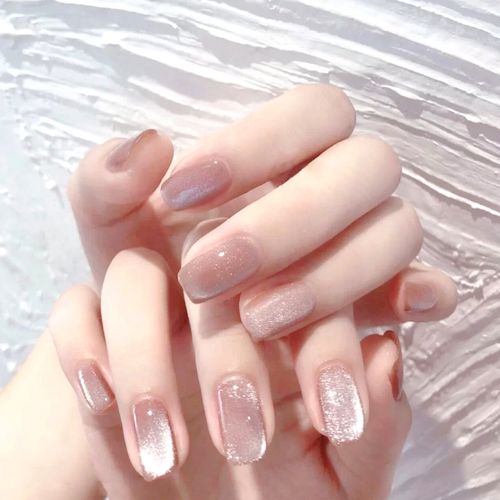 晶石猫眼胶指甲油胶2021年新色新款底胶封层套装晕染胶美甲店专用