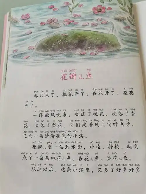 地点:家中 出席人:妈妈和李慕轩 今天给大家带来的故事是(花瓣儿鱼)