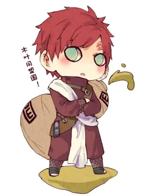 火影忍者我爱罗q版二次元