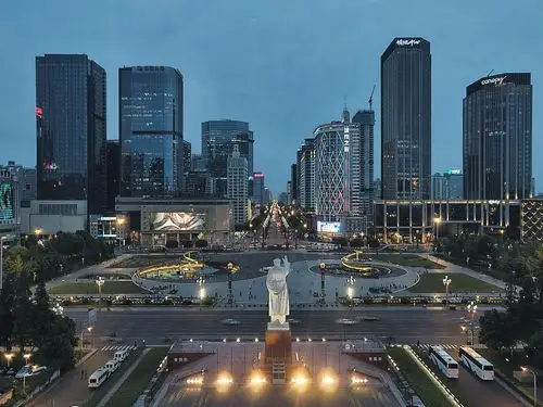 城市风光近期成都爬楼的一些照片