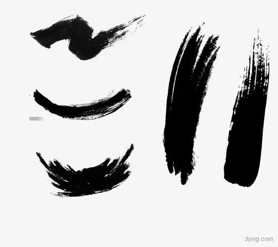 笔刷合集png素材透明免抠图片-装饰效果-三元素3png.com