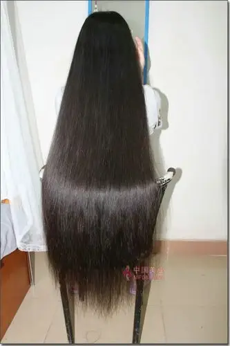 剪去备孕女子超长秀发-发之美401#_中国长发